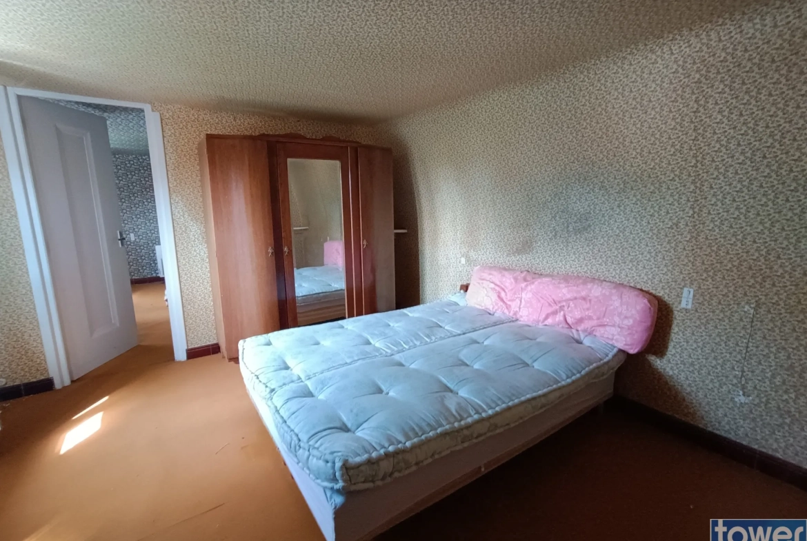 Maison à vendre à Isbergues de 96 m² avec jardin et garage 
