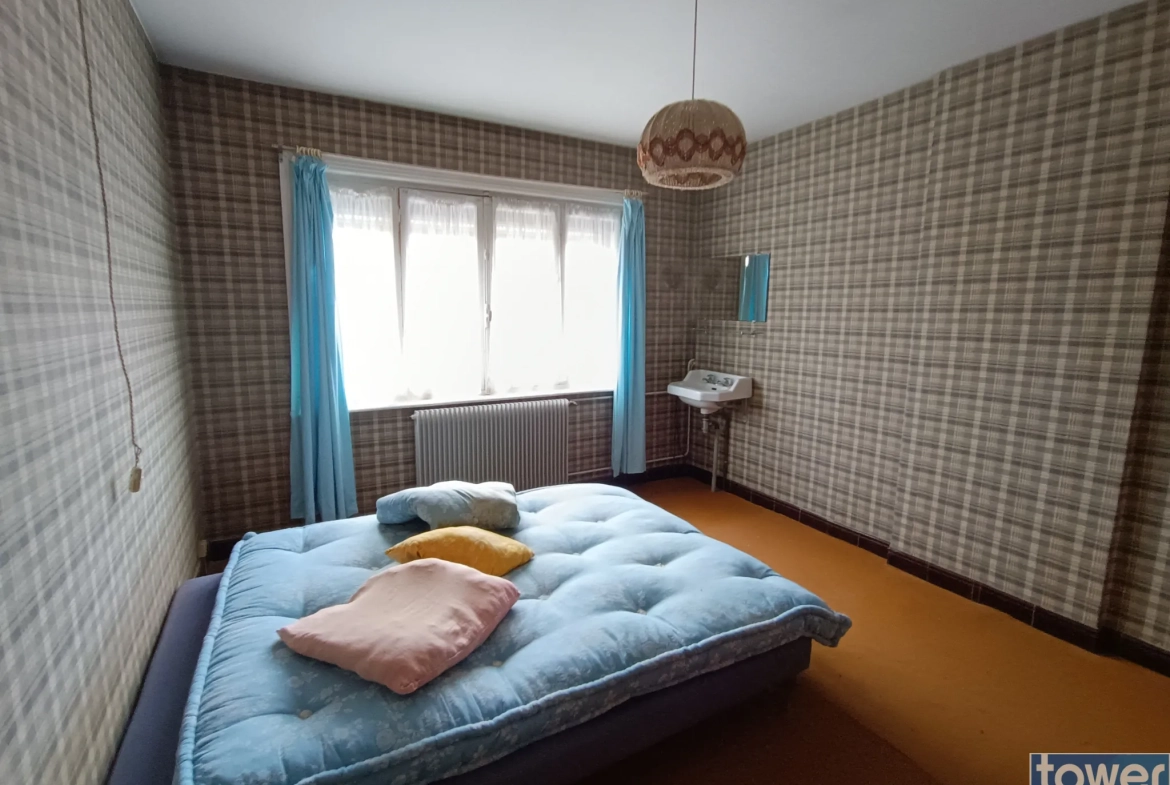 Maison à vendre à Isbergues de 96 m² avec jardin et garage 