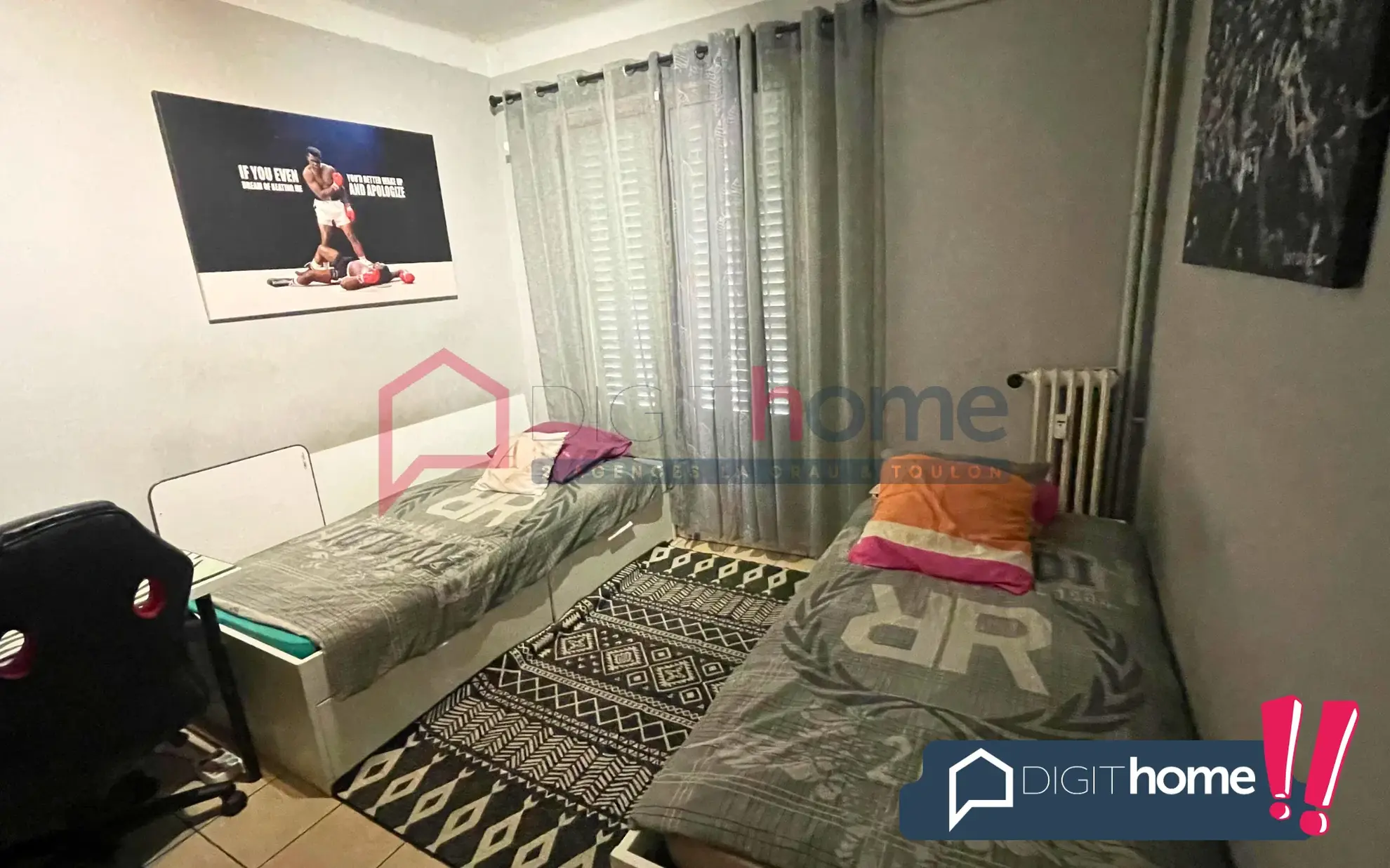 Appartement lumineux de 82 m² à Toulon avec balcon et cave 