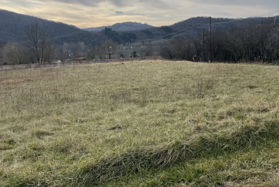 Terrain constructible de 1359 m² à Monteils - Vue dégagée et environnement calme 