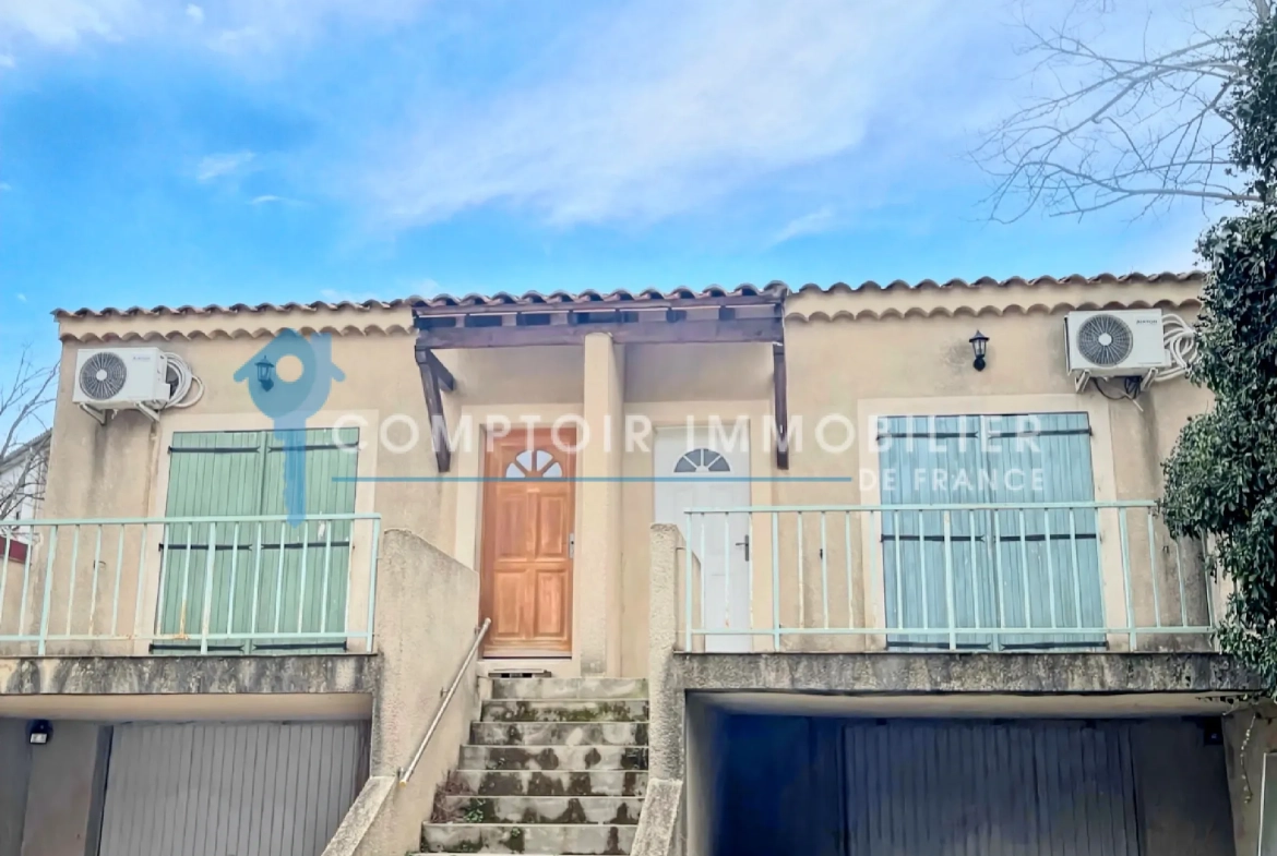 Maison bifamiliale de 120 m2 avec 2 appartements indépendants à Cavaillon 