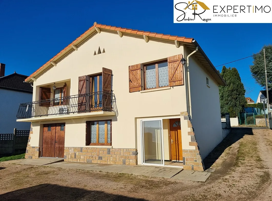 Maison 96 m² avec terrain de 1016 m² à Saint ELOY - Vue dégagée et confort moderne 