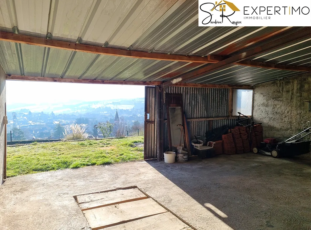 Maison 96 m² avec terrain de 1016 m² à Saint ELOY - Vue dégagée et confort moderne 