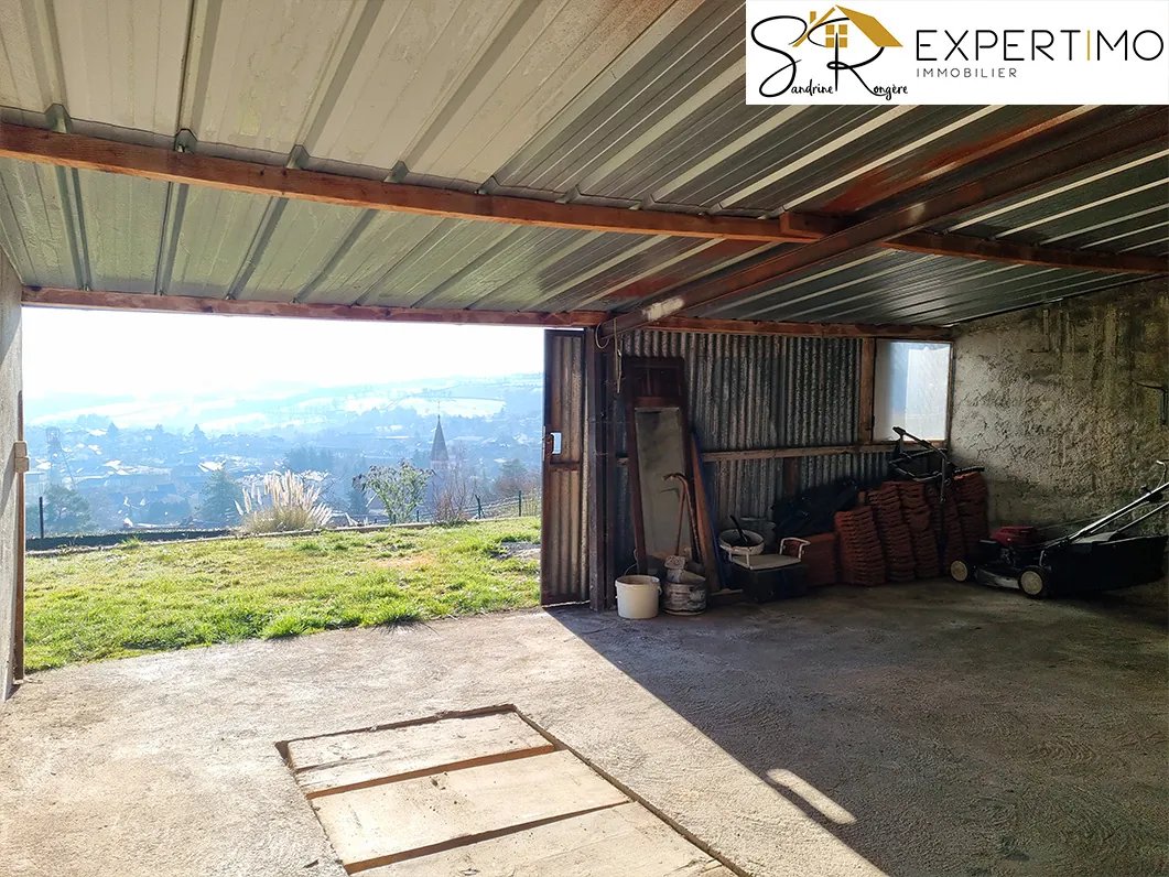 Maison 96 m² avec terrain de 1016 m² à Saint ELOY - Vue dégagée et confort moderne 
