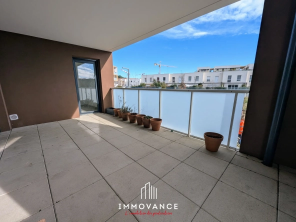 Appartements T3 à Clapiers avec terrasse et garage - Résidence récente
