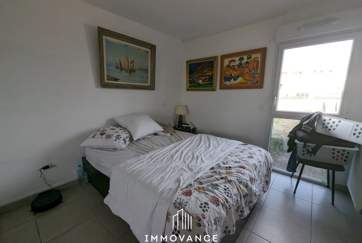 Appartement T3 avec terrasse et garage à Clapiers, résidence récente 