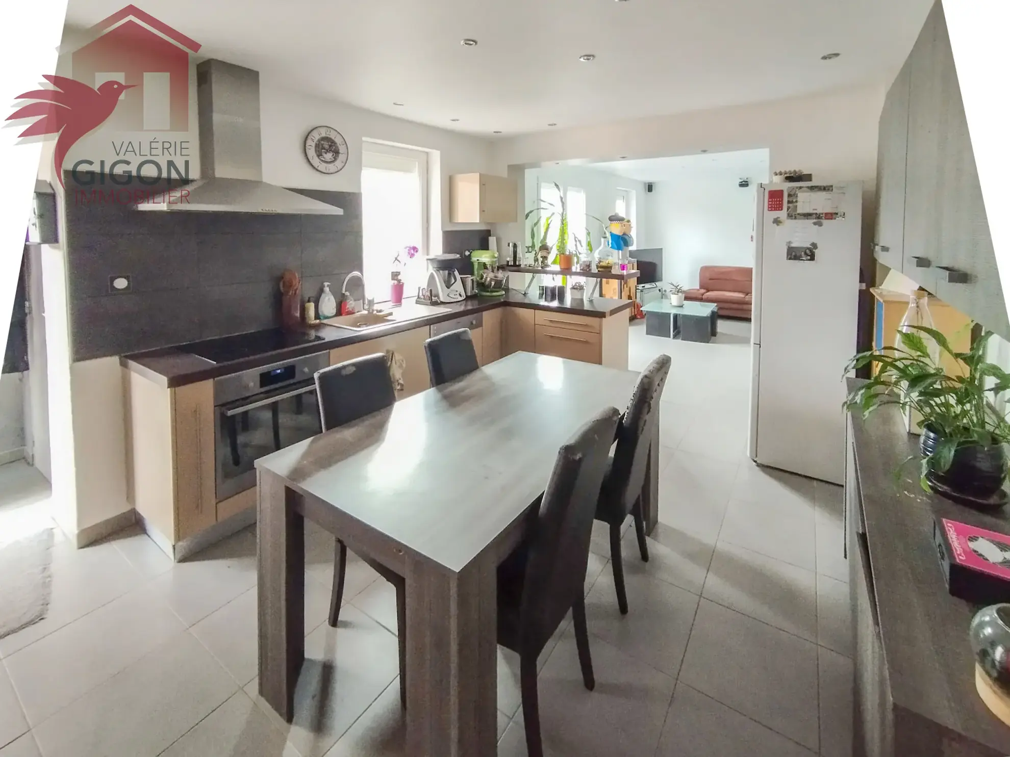 Maison rénovée avec jardin et annexes à Exincourt - 99 m² 