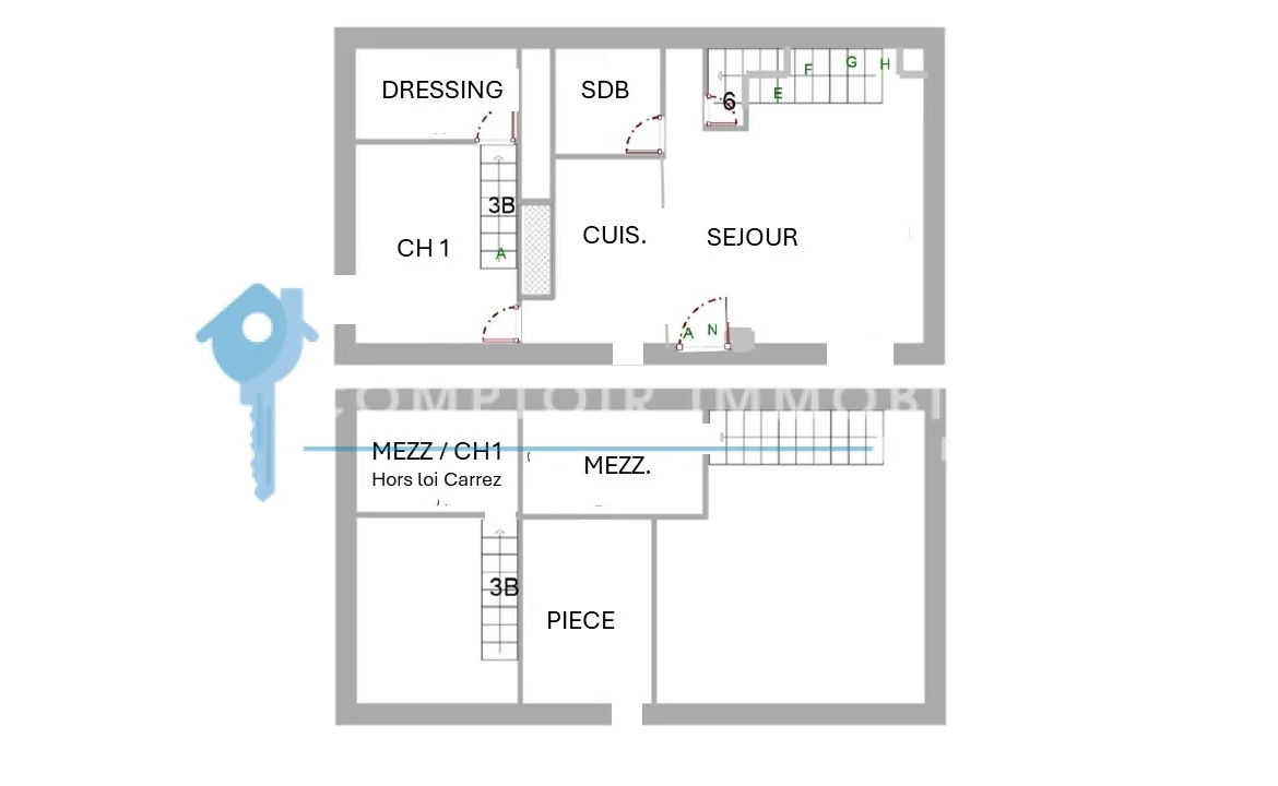 Appartement T2/T3 rénové au cœur de Nîmes - Investissement ou résidence principale 