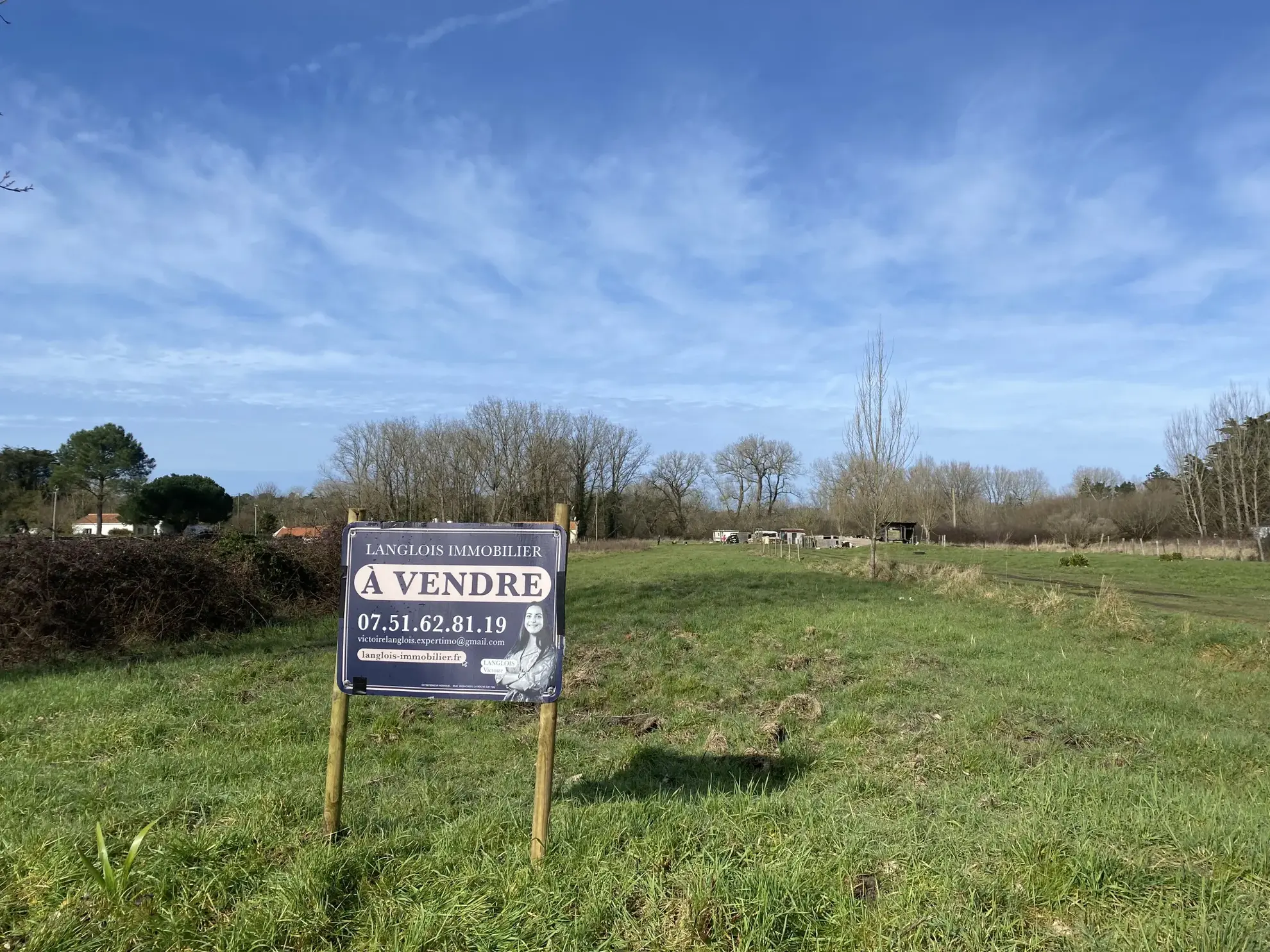 Terrain de loisirs de 2 600 m² à Saint-Hilaire-de-Riez - Exclu 