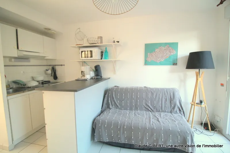 Maison de plage T3 avec jardin et stationnement à Frontignan-plage 