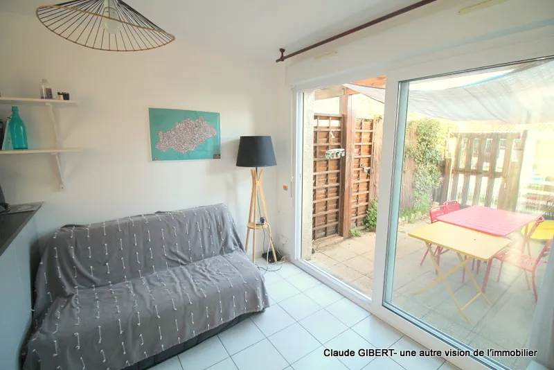 Maison de plage T3 avec jardin et stationnement à Frontignan-plage 