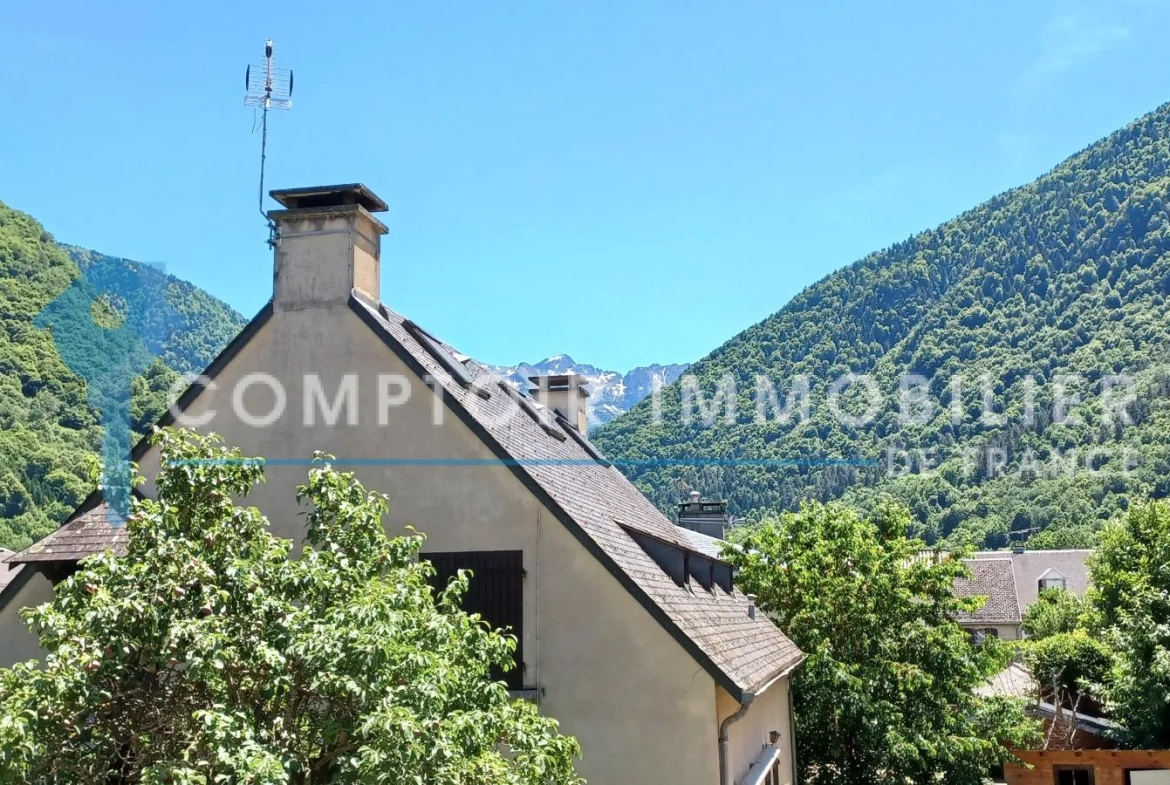 Appartement T3 à Saint-Mamet (31110) avec local à skis et bonne rentabilité 