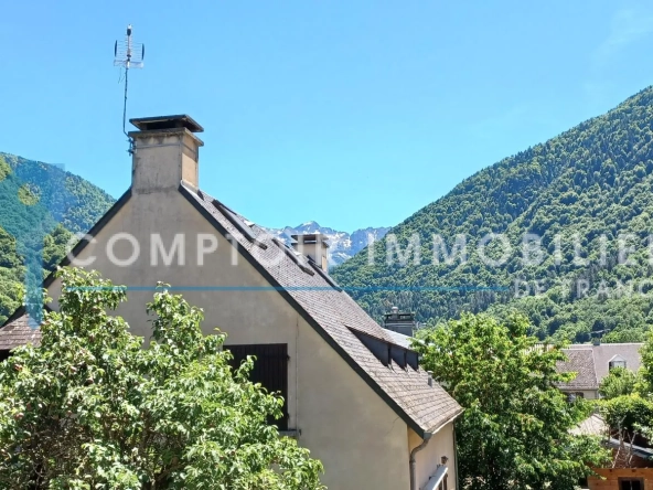 Appartement T3 à Saint-Mamet (31110) avec local à skis et bonne rentabilité