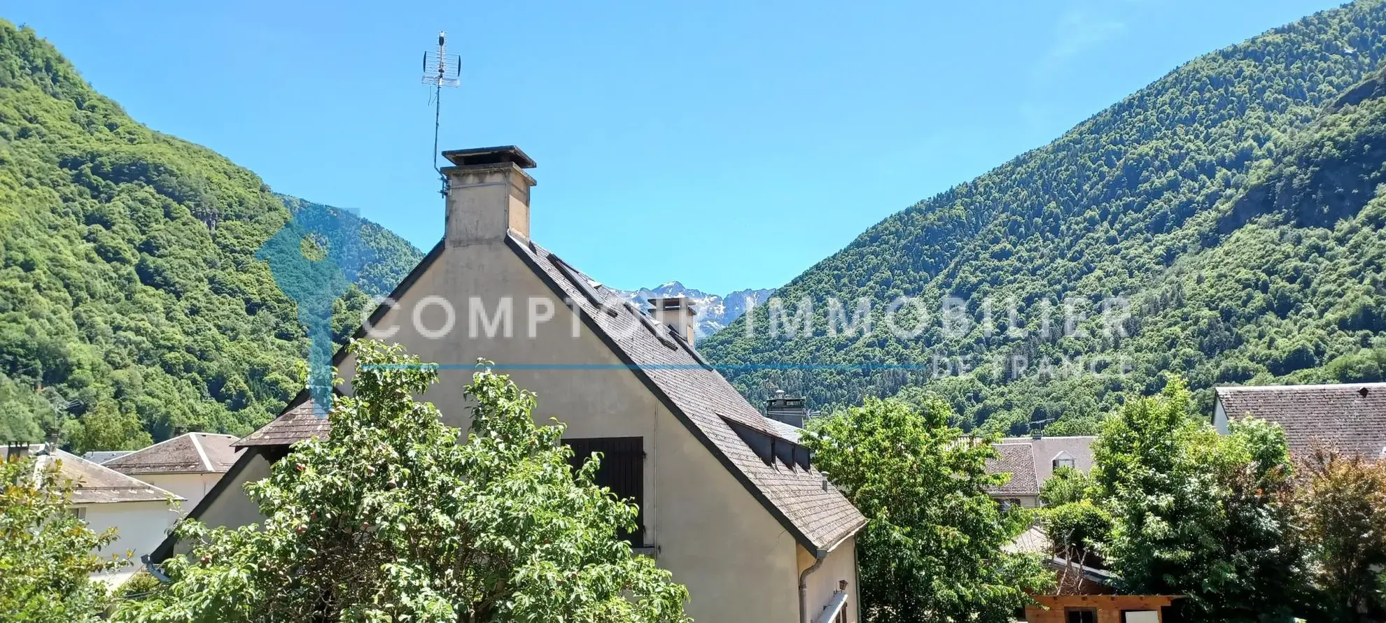 Appartement T3 à Saint-Mamet (31110) avec local à skis et bonne rentabilité 