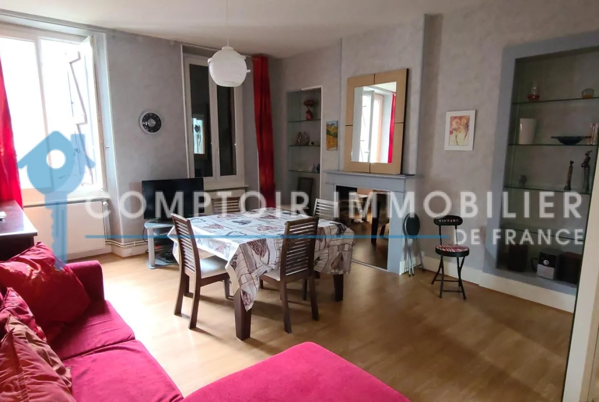 Appartement T3 à Saint-Mamet (31110) avec local à skis et bonne rentabilité 