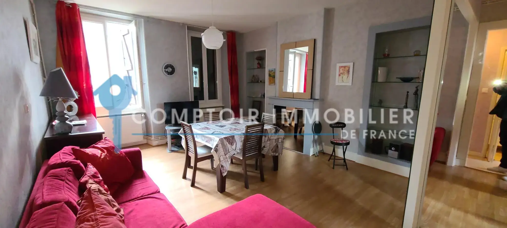 Appartement T3 à Saint-Mamet (31110) avec local à skis et bonne rentabilité 