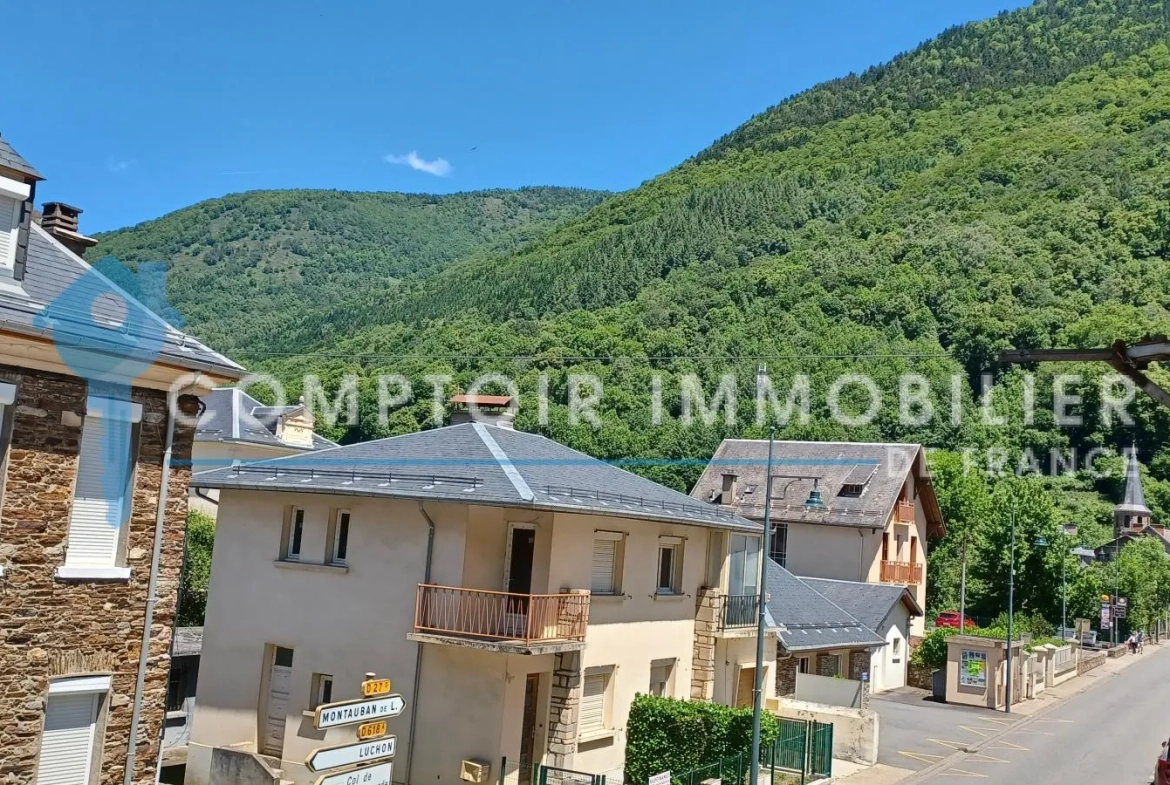 Appartement T3 à Saint-Mamet (31110) avec local à skis et bonne rentabilité 