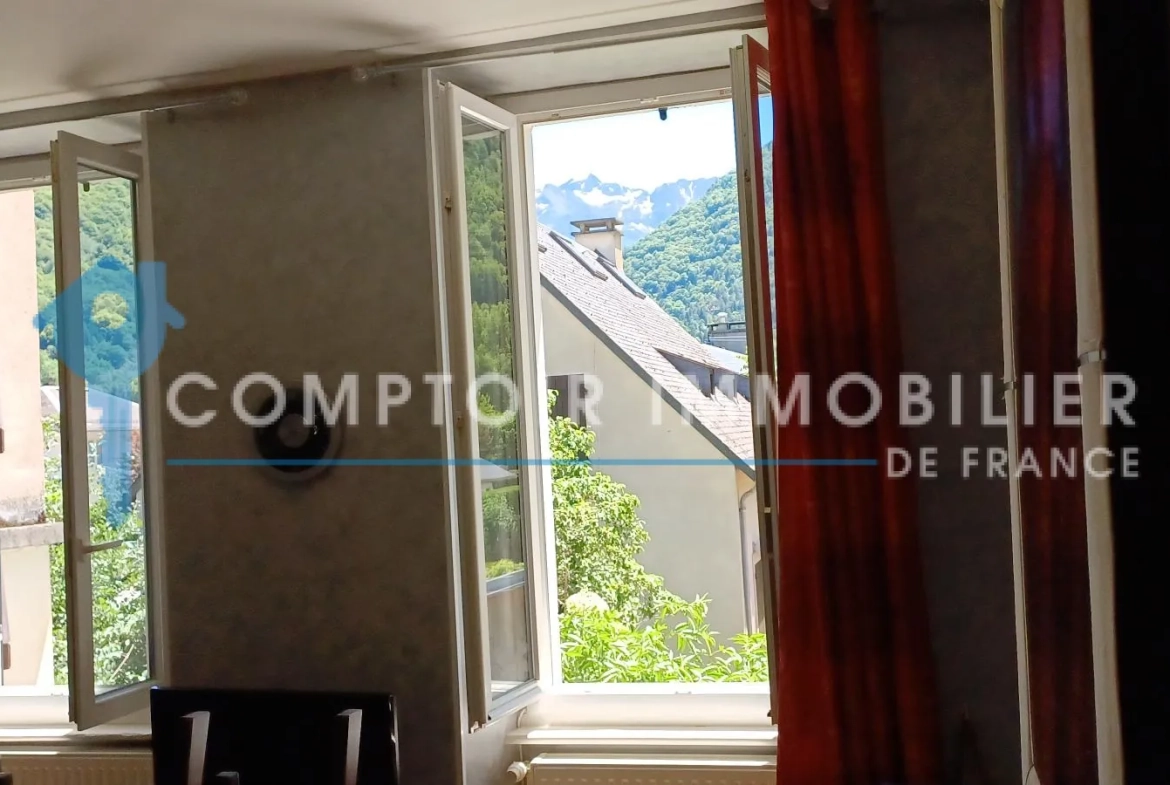 Appartement T3 à Saint-Mamet (31110) avec local à skis et bonne rentabilité 