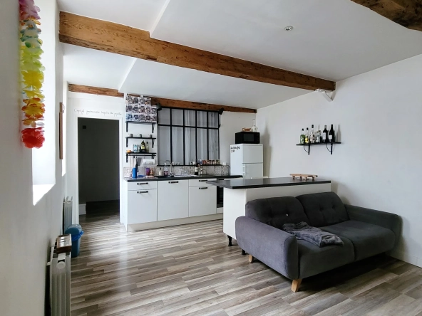 Appartement T2 rénové de 42 m² au centre de Trévoux