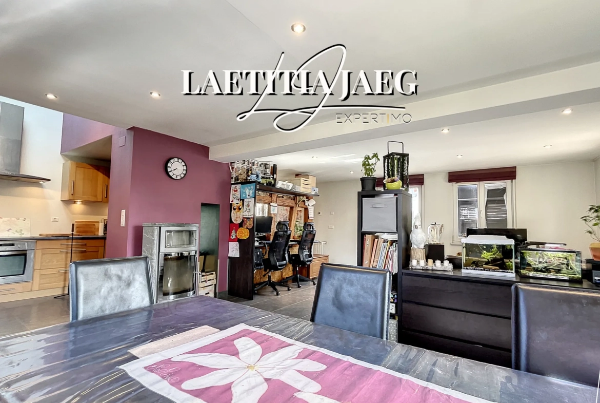 Appartement T4 de 133 m² avec combles aménageables à Gerstheim 