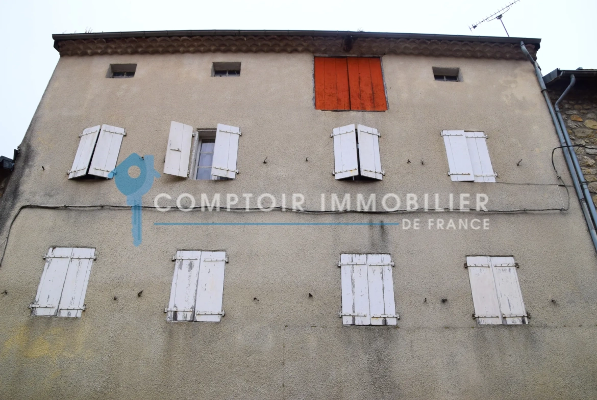 Maison de village de 150 m² en Ardèche à vendre, idéale résidence principale ou secondaire 