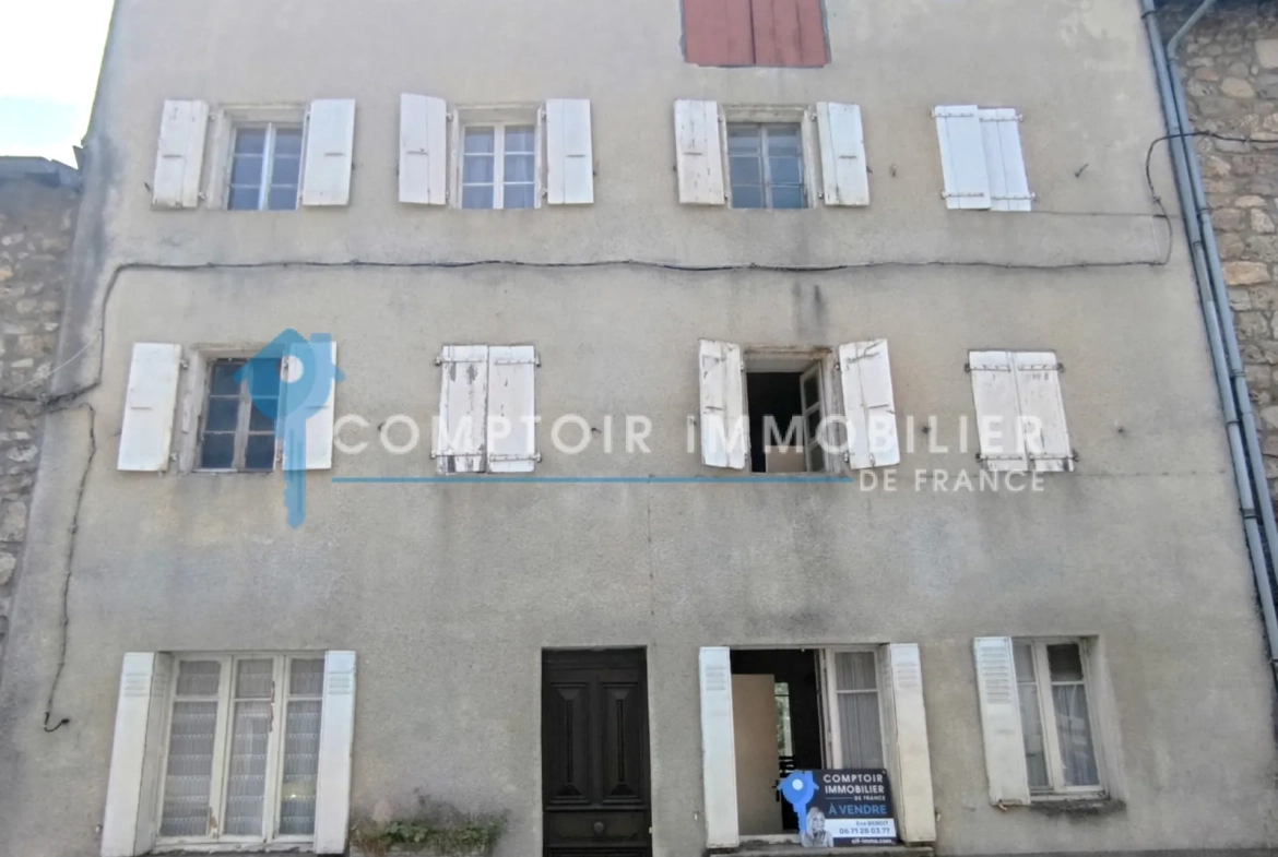 Maison de village de 150 m² en Ardèche à vendre, idéale résidence principale ou secondaire 