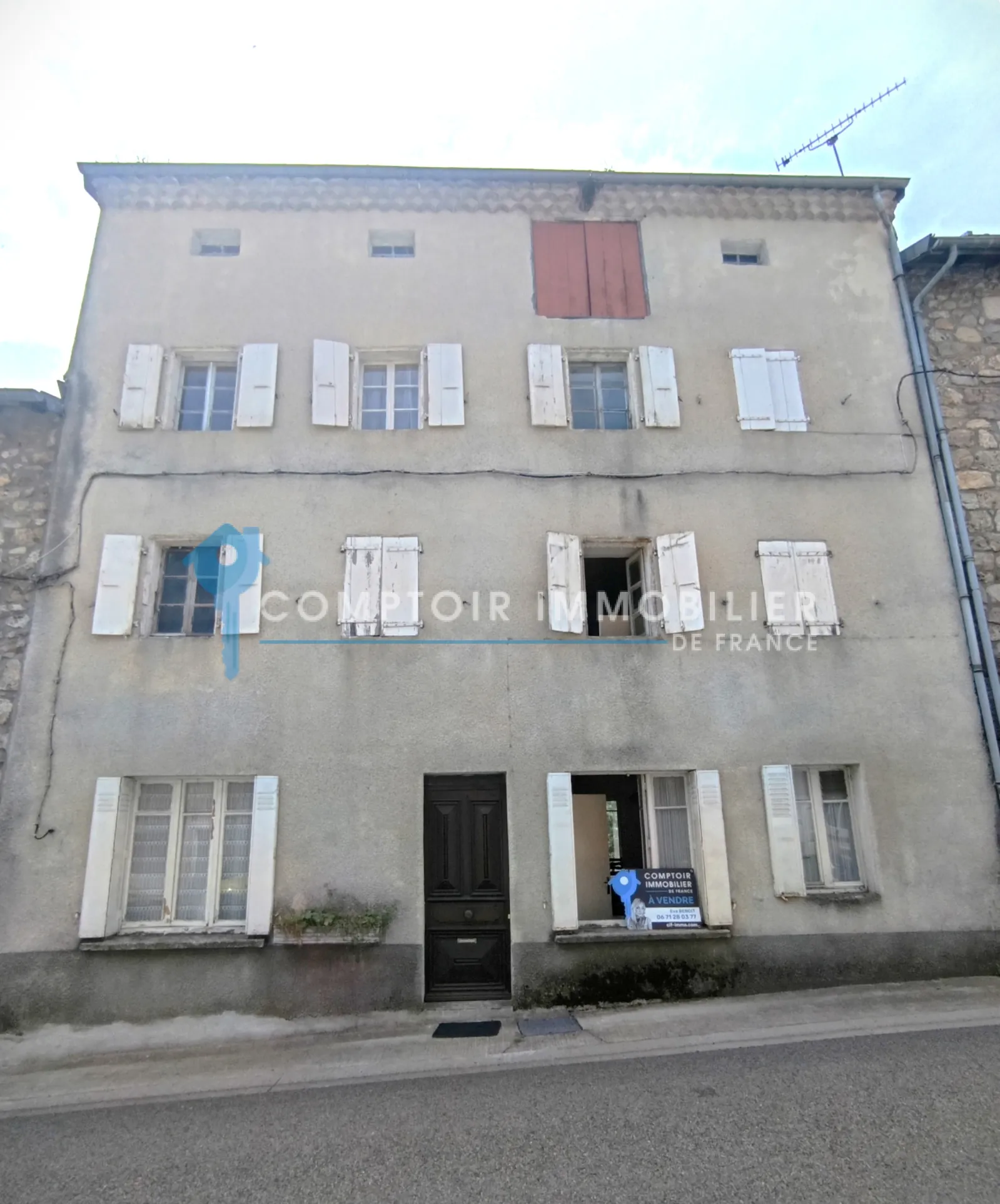 Maison de village de 150 m² en Ardèche à vendre, idéale résidence principale ou secondaire 
