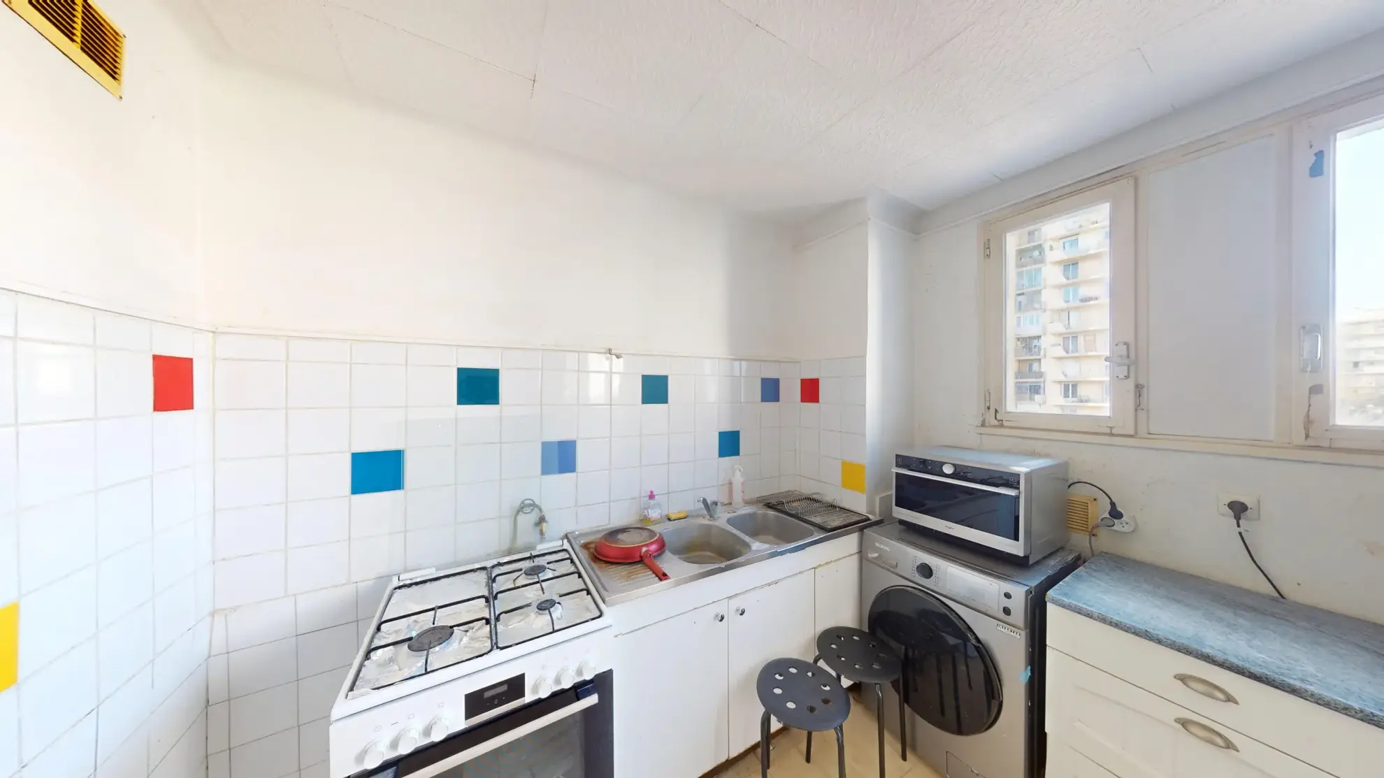 Appartement T3Bis à rénover à Montpellier Saint-Martin, idéal investissement locatif 