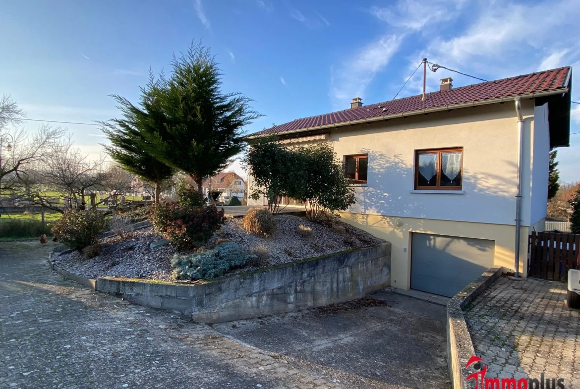 Maison à vendre à Brinckheim – Plain-pied, 80 m2 avec terrain de 701 m2 