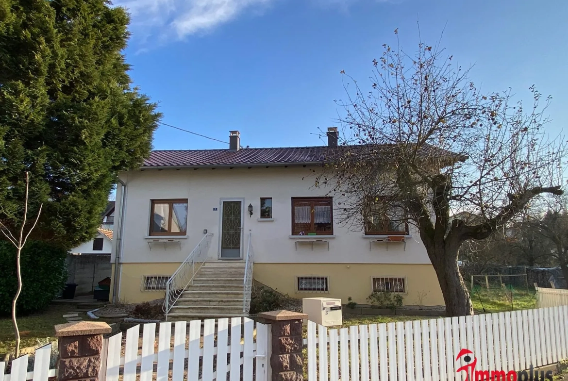 Maison à vendre à Brinckheim – Plain-pied, 80 m2 avec terrain de 701 m2 