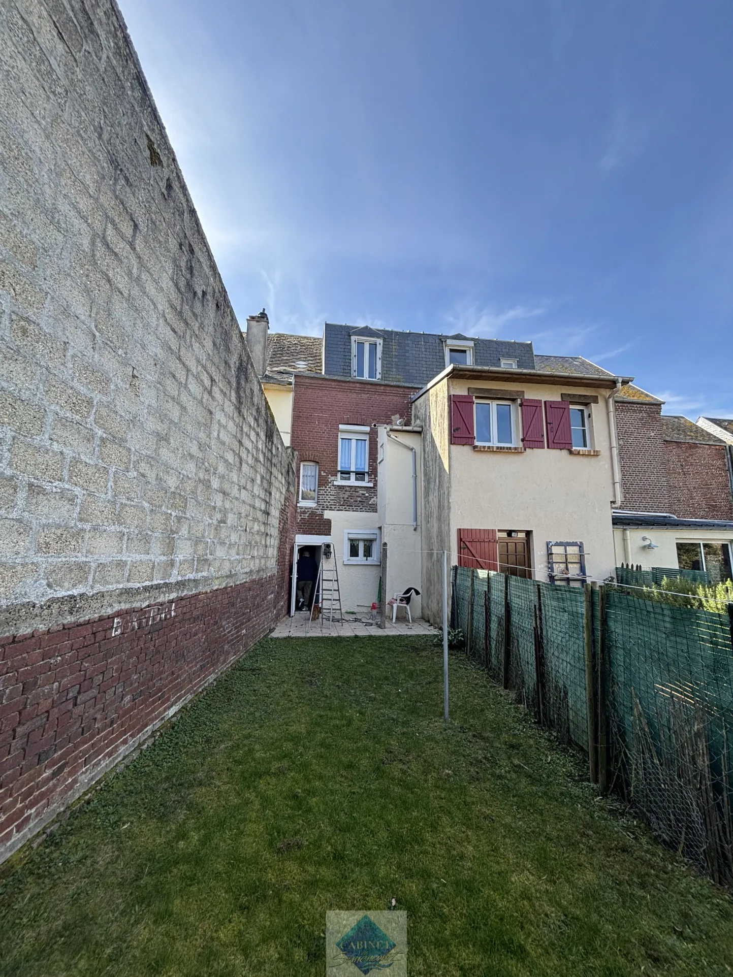 Maison de ville avec garage à Ault proche mer et commerces 