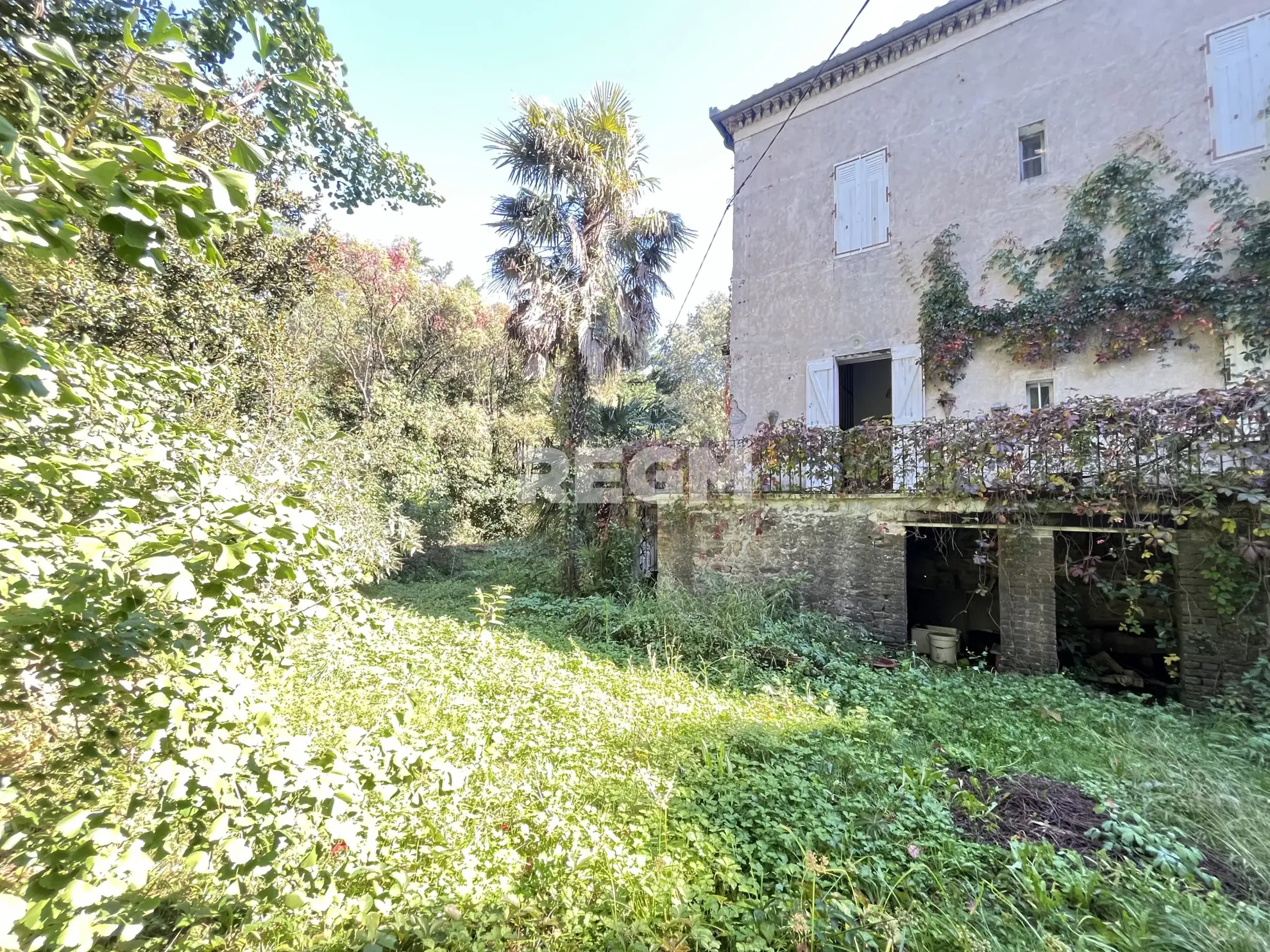 Belle maison bourgeoise 9 pièces avec cave et terrain à Saint-Jean-de-Valeriscle 