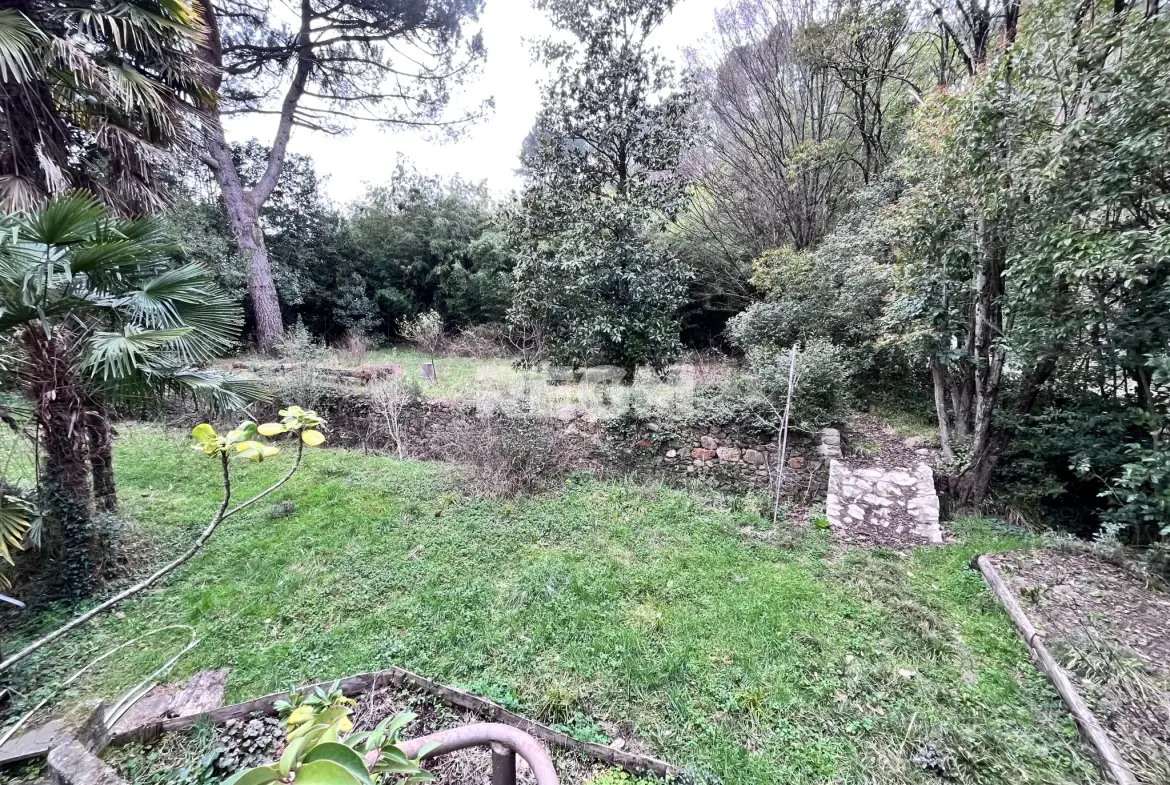 Belle maison bourgeoise 9 pièces avec cave et terrain à Saint-Jean-de-Valeriscle 