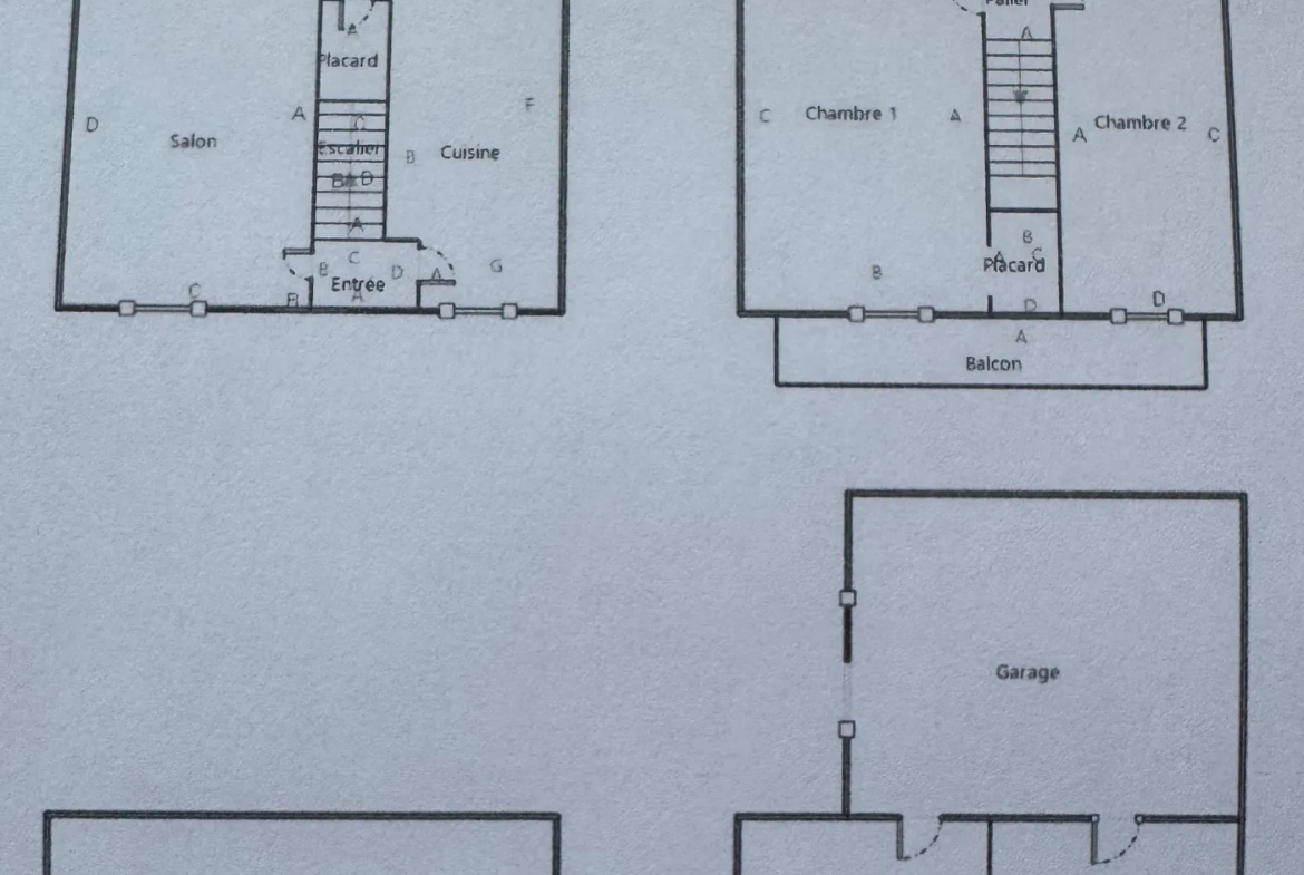 Maison T4 à rénover avec jardin en bord de rivière à Vabres-l’Abbaye 