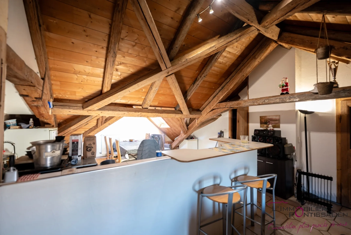 Appartement de style montagne à Métabief - 2 chambres, cave, idéal investisseur ou primo-accédant 