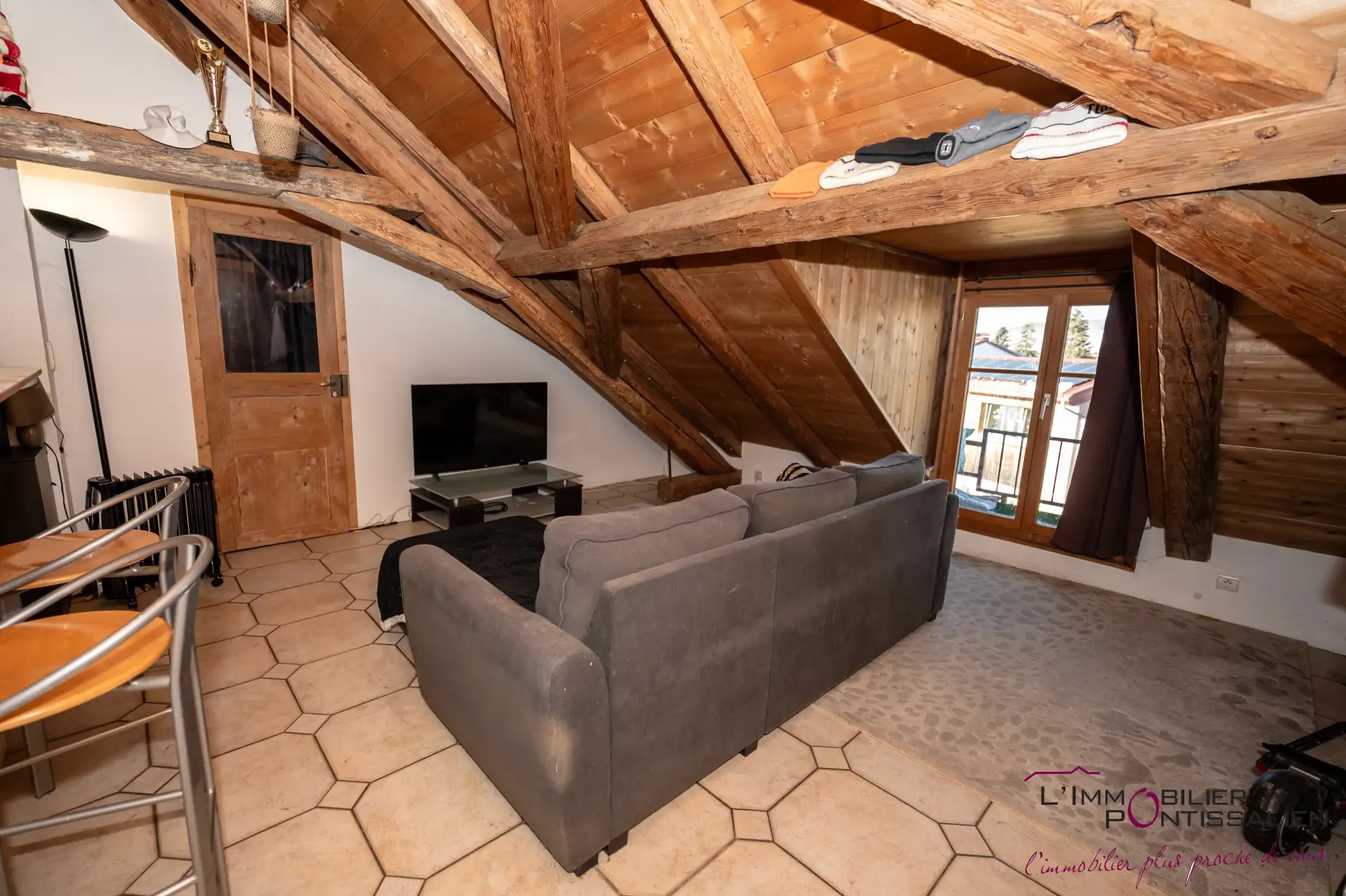 Appartement de style montagne à Métabief - 2 chambres, cave, idéal investisseur ou primo-accédant 