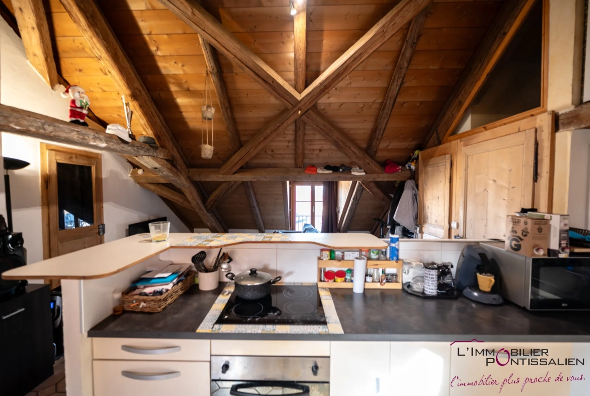 Appartement de style montagne à Métabief - 2 chambres, cave, idéal investisseur ou primo-accédant 