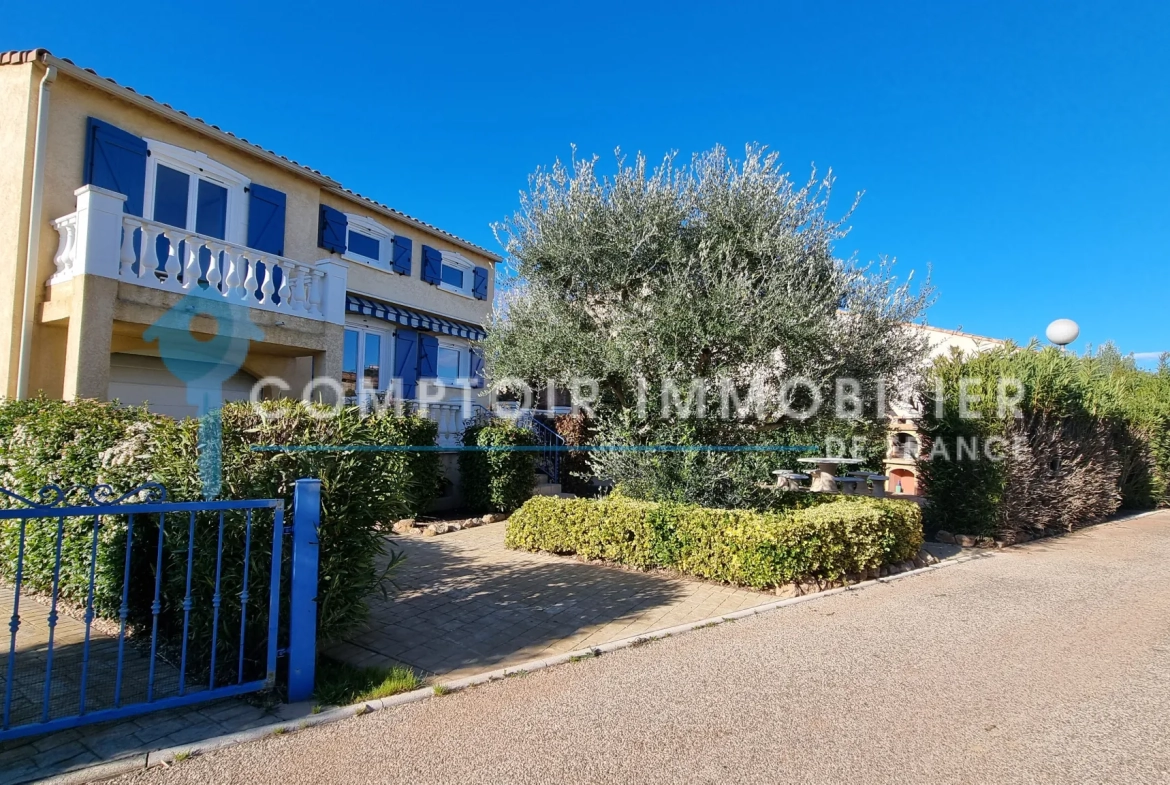 Villa 4 chambres à Vidauban dans domaine sécurisé avec piscine et services 