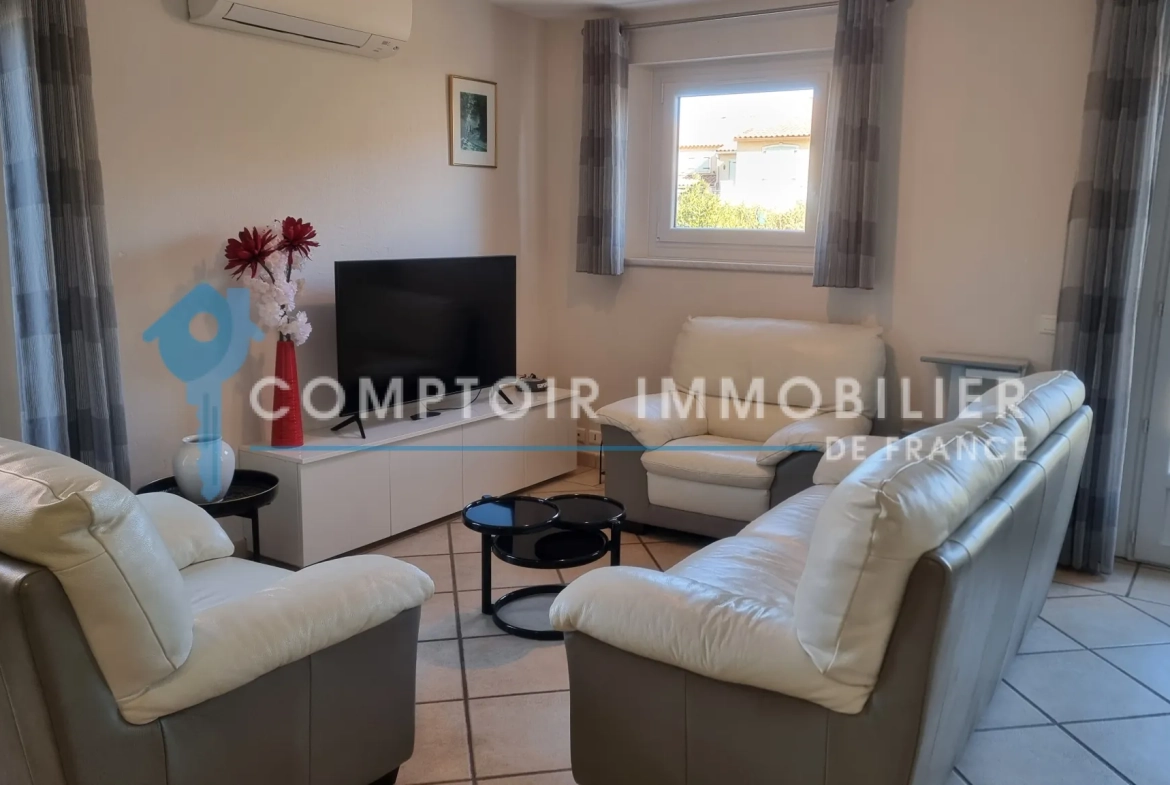 Villa 4 chambres à Vidauban dans domaine sécurisé avec piscine et services 