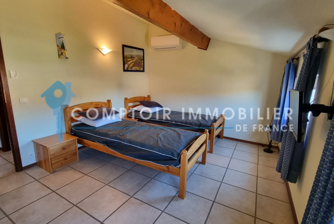 Villa 4 chambres à Vidauban dans domaine sécurisé avec piscine et services 