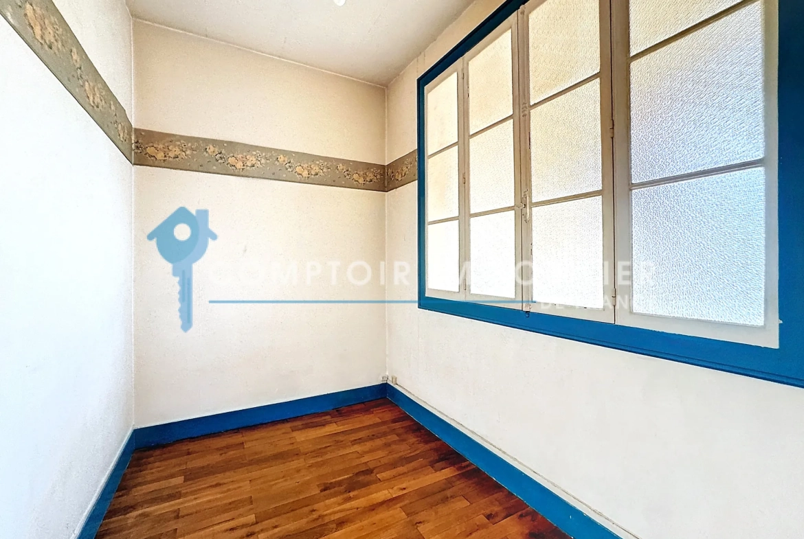 Appartement T1bis à vendre à Grenoble Championnet, charme de l'ancien, 43m² 