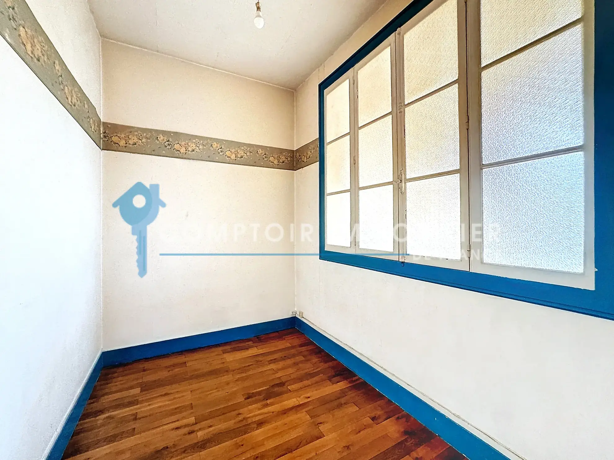 Appartement T1bis à vendre à Grenoble Championnet, charme de l'ancien, 43m² 