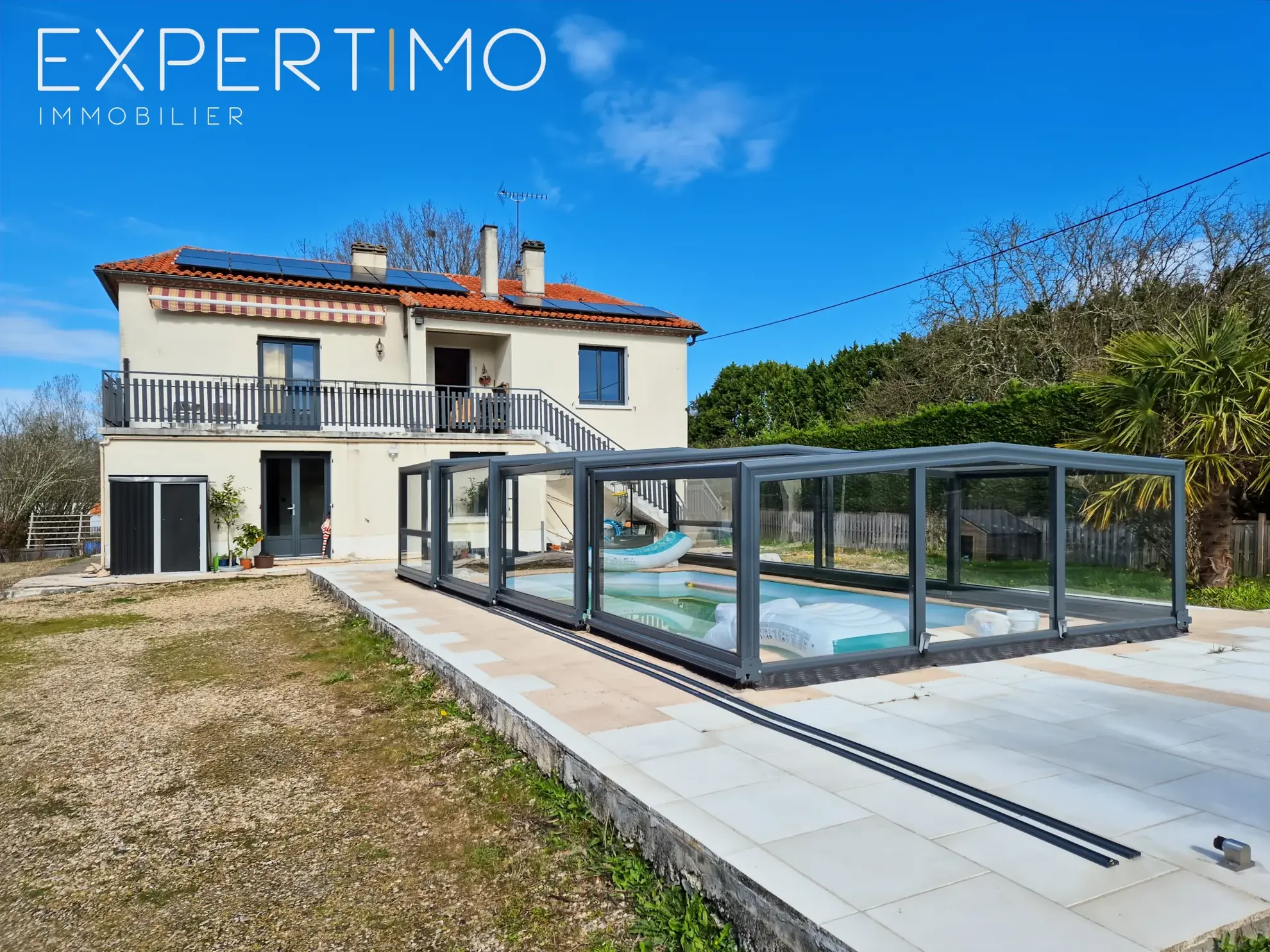 Maison de 200 m² avec piscine et terrain de 5000 m² à Tocane Saint Apre 