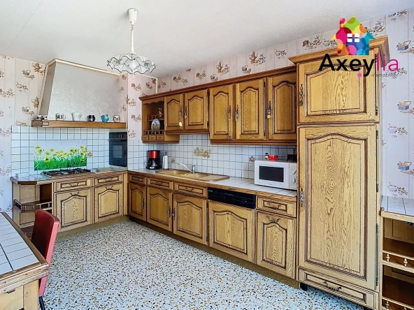 Maison à vendre avec vue dégagée et terrain arboré de 1400 m² à Saint-André d'Apchon 