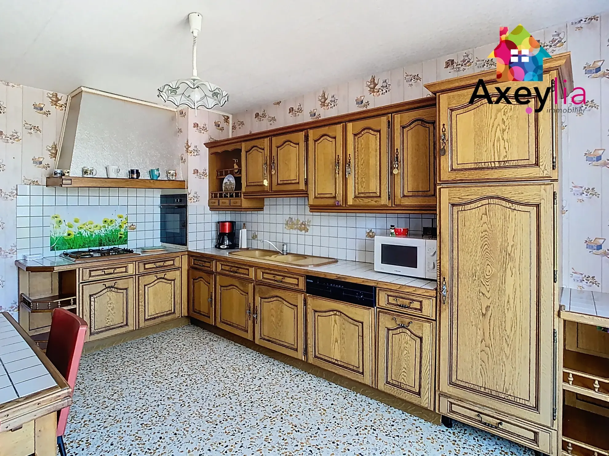 Maison à vendre avec vue dégagée et terrain arboré de 1400 m² à Saint-André d'Apchon 
