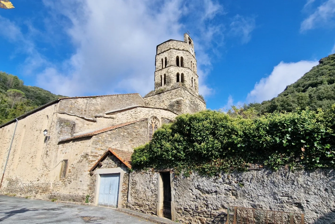 Maison de village T4 de 112 m² avec remise à Mas-Cabardès 