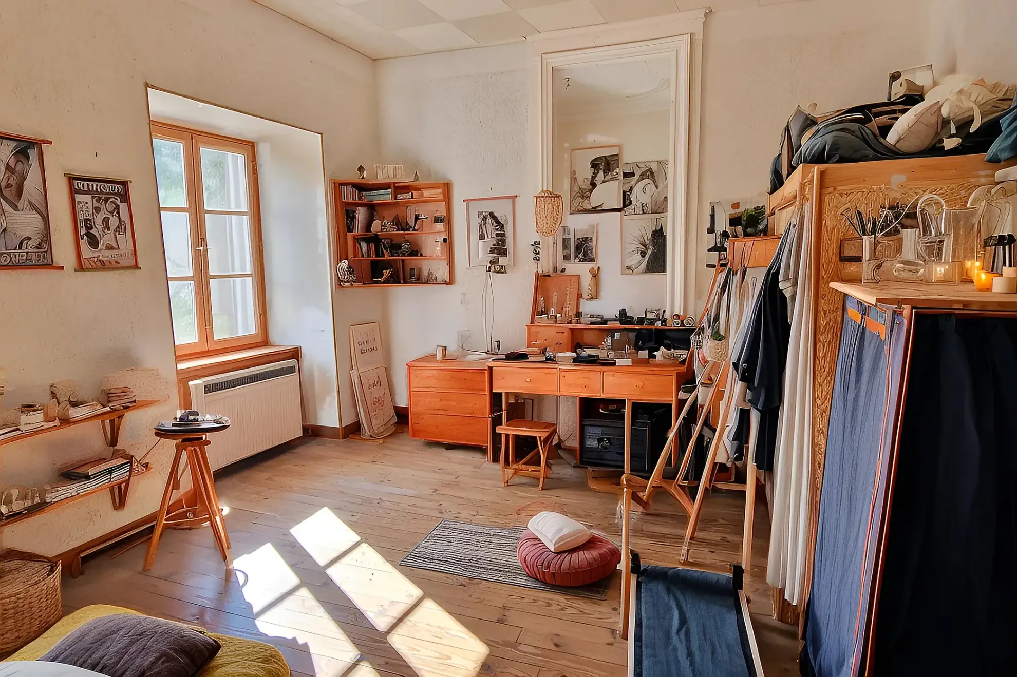 Maison de village T4 de 112 m² avec remise à Mas-Cabardès 