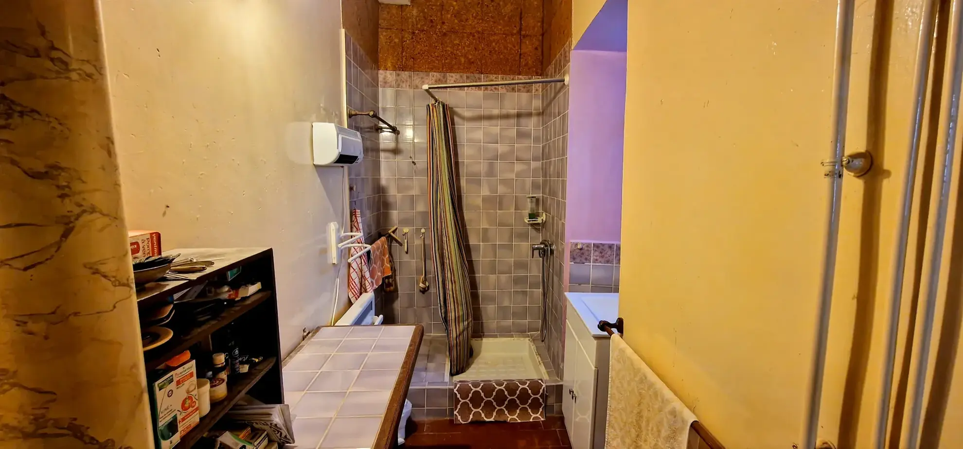 Maison de village T4 de 112 m² avec remise à Mas-Cabardès 