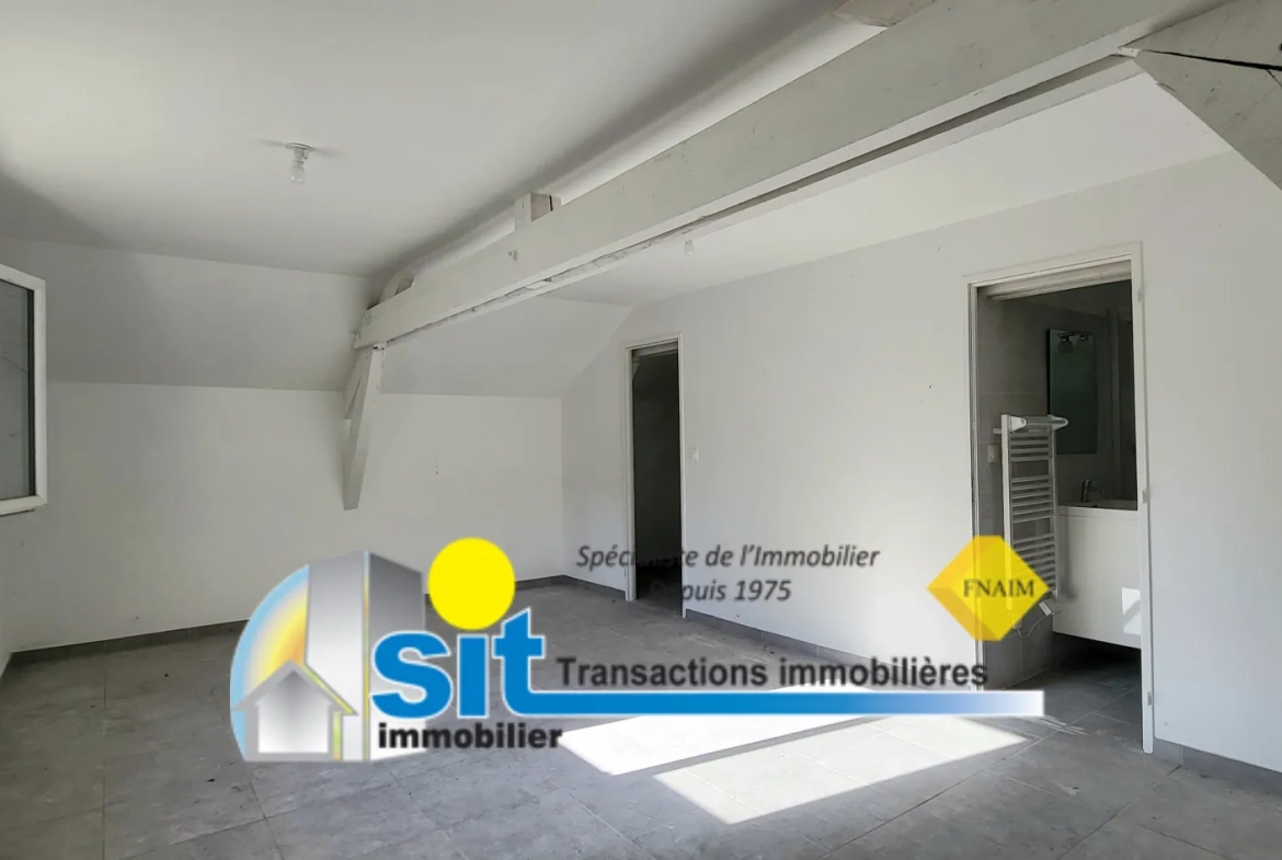 Maison de ville rénovée de 100 m² avec garage et jardin à Vienne (38200) 