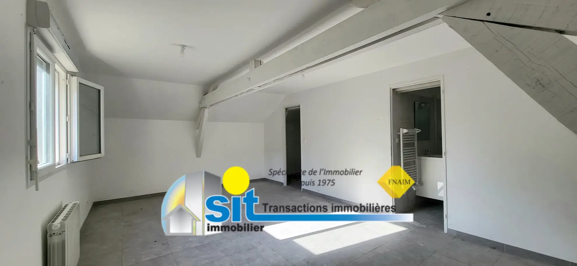 Maison de ville rénovée de 100 m² avec garage et jardin à Vienne (38200) 